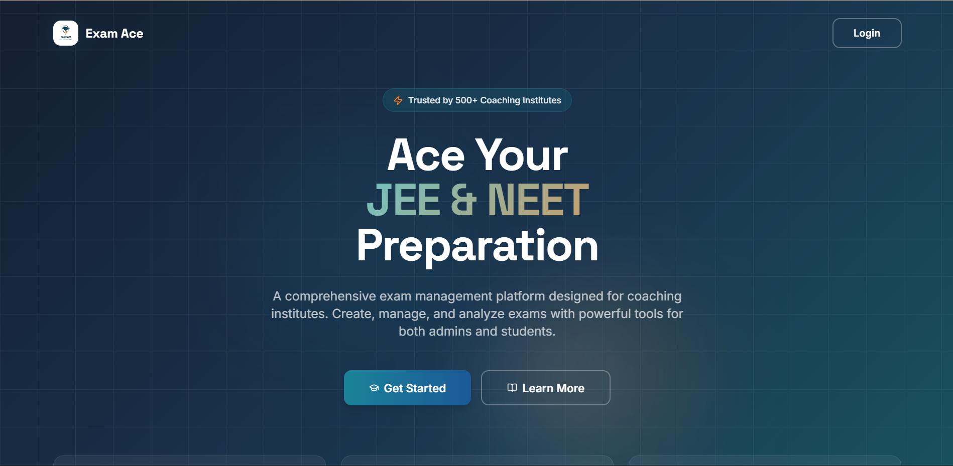 Exam Ace - Online Exam Platform
